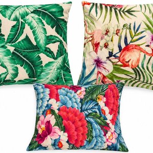 Lote anterior: Set de 3 Fundas para Almohadones Estampadas Tropicales