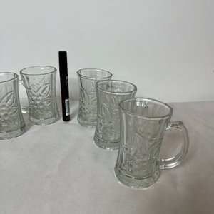 Juego de 6 Tazas para Capuchino de Vidrio con Diseño - imagen 7