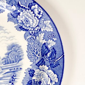Plato de Loza Inglesa Woods Ware "English Scenery" - Diámetro 25 cm - imagen 4
