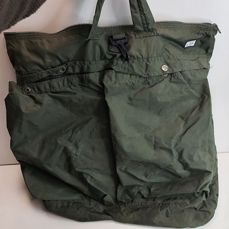 Bolso para Casco de Aviación Verde Militar