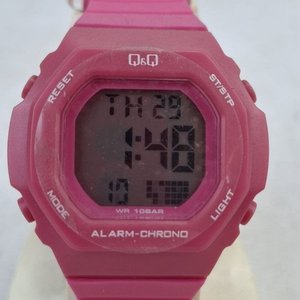 Reloj Pulsera Digital Q&Q Rosado - imagen 2