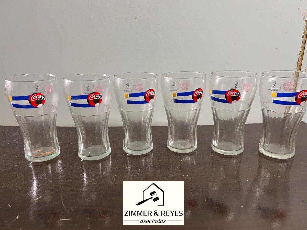 Lote de 6 Vasos Coca-Cola Colección