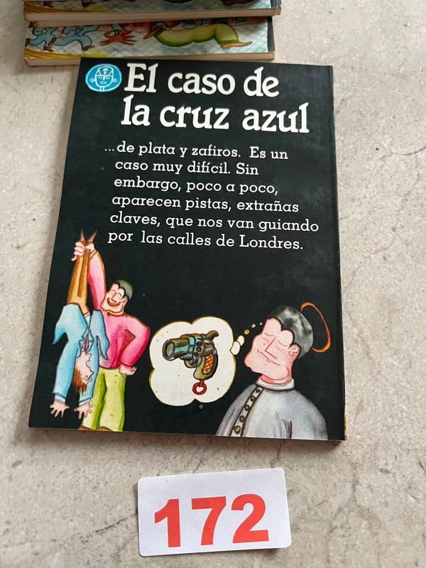 El Caso de la Cruz Azul de Gilbert Chesterton, Ilustrado por Sergio Kern