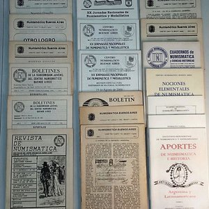 Lote siguiente: Lote de 19 Publicaciones sobre Numismática Argentina