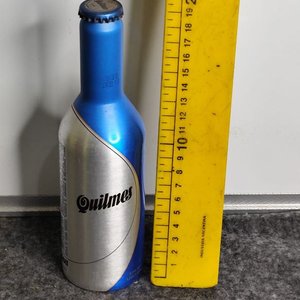Lote siguiente: Botella de Aluminio Quilmes Cristal Sellada con Contenido