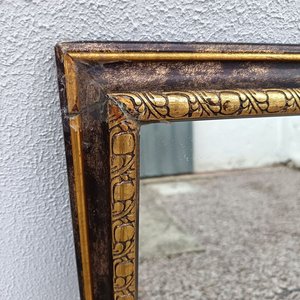 Espejo Antiguo con Marco Dorado y Detalles Ornamentales - imagen 2