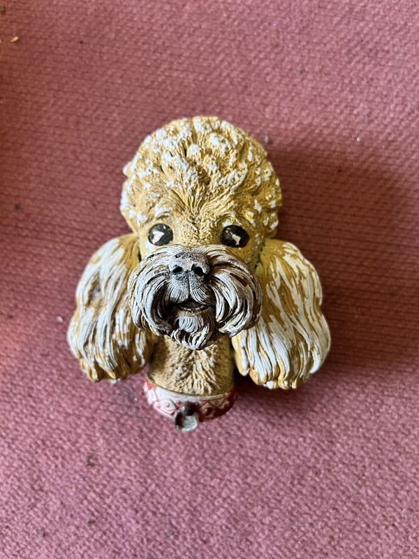 Estatua de perro Bossons original - imagen 1