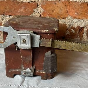 Balanza Antigua de Cocina Metálica con Pesas - imagen 6