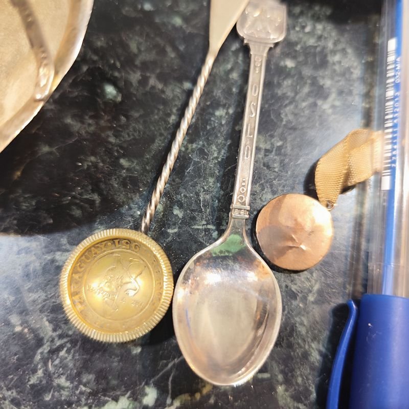 Gran lote de utensilios de cocina en metal - imagen 5