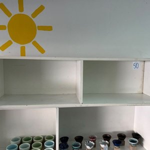 Estantería Aérea Blanca con Dos Compartimentos - imagen 2