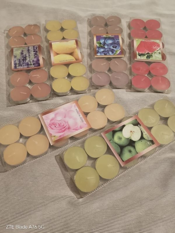 Pack de 12 Velas Aromáticas para Hornitos