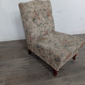 Butaca de 1 Cuerpo con Tapizado Floral Vintage - imagen 4