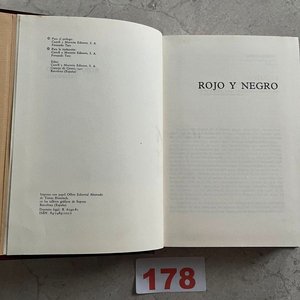 Rojo y Negro de Stendhal - Novela Clásica Francesa - imagen 3