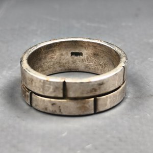 Anillo de Plata 925 Geométrico Talla 21 - imagen 4