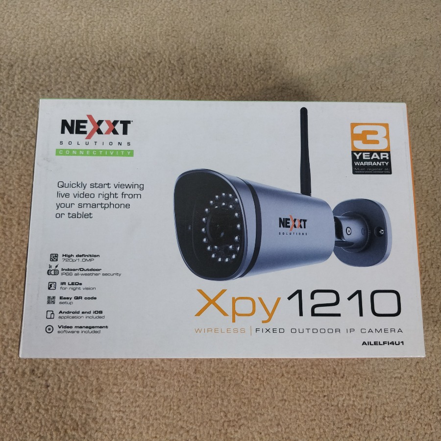 Lote siguiente: Cámara de seguridad IP NEXXT XPY1210 MM101NXT08