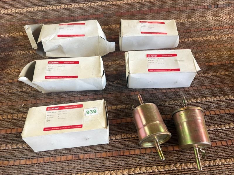 Juego de 6 Filtros de Combustible Haima Fstar Nuevos en Caja