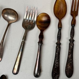 Lote Variado de Cubiertos: Cuchillos Solingen, Cucharas, Tenedores y Utensilios - imagen 12