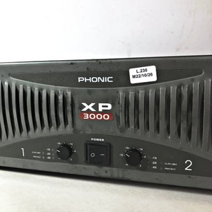 Potencia Phonic XP 3000 Amplificador de Audio Profesional - imagen 2