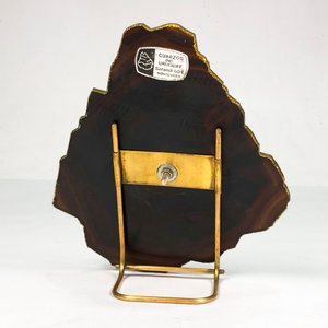Reloj de Escritorio en Ágata con Forma de Mapa de Uruguay - imagen 4
