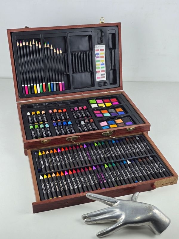 Estuche de Arte Da Vinci con Lápices de Colores y Crayones