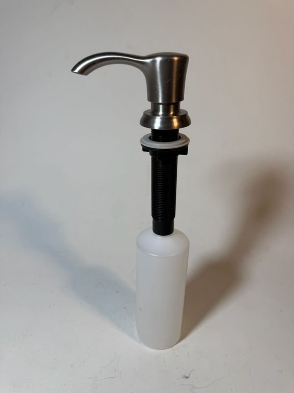 Dispensador de Jabón para Mesada Cromado