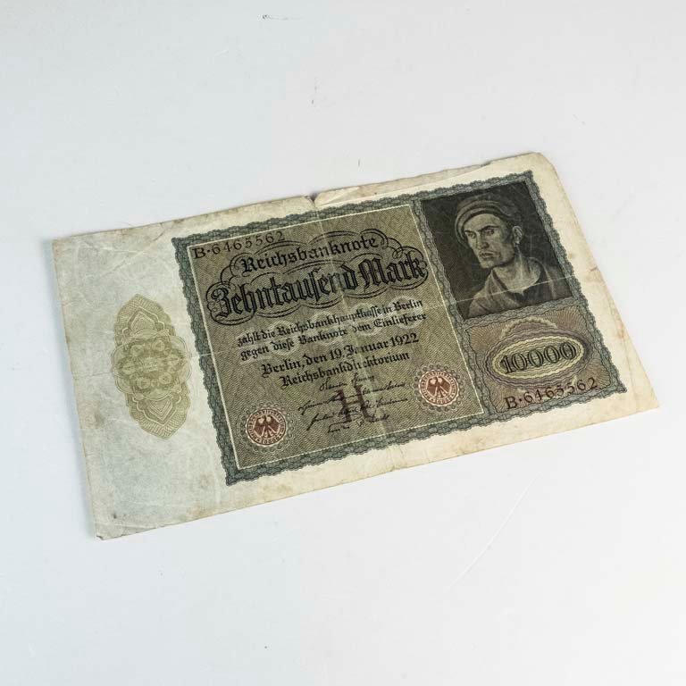 Billete Alemán de 10.000 Marcos de 1922
