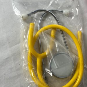 Estetoscopio Dual Head Everdixie USA Amarillo Nuevo - imagen 6