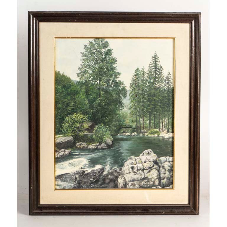 Pintura de paisaje 'Oleo Paisaje' por A. Casonavilla
