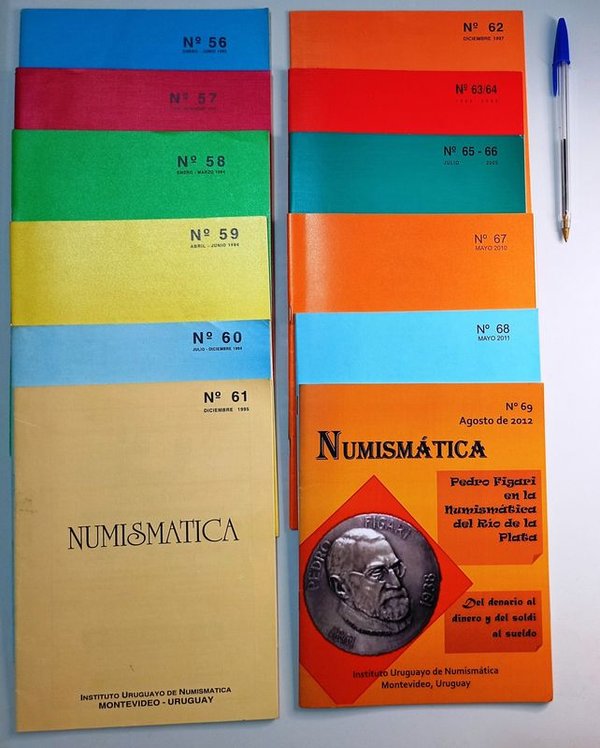 Publicaciones "Numismática" del Instituto Uruguayo de Numismática (1993-2012) - imagen 1