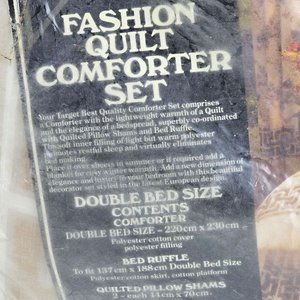 Juego de Edredón para Cama Doble "Fashion Quilt Comforter Set" - imagen 2