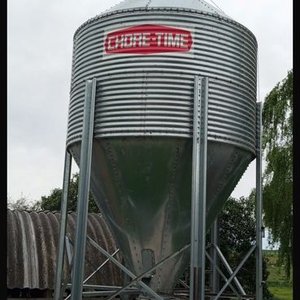 Lote siguiente: Silo Metálico Elevado Chore-Time para Granos