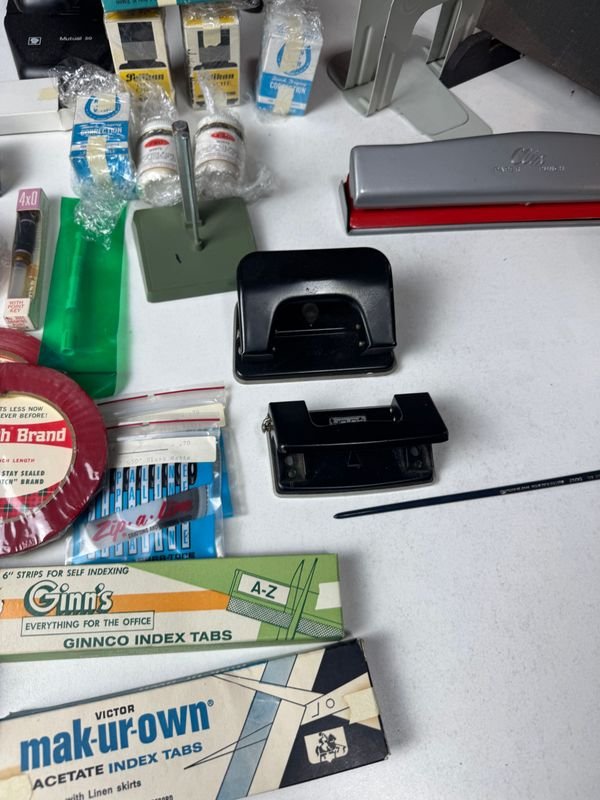 Gran lote de artículos papelería vintage y nuevos - imagen 15