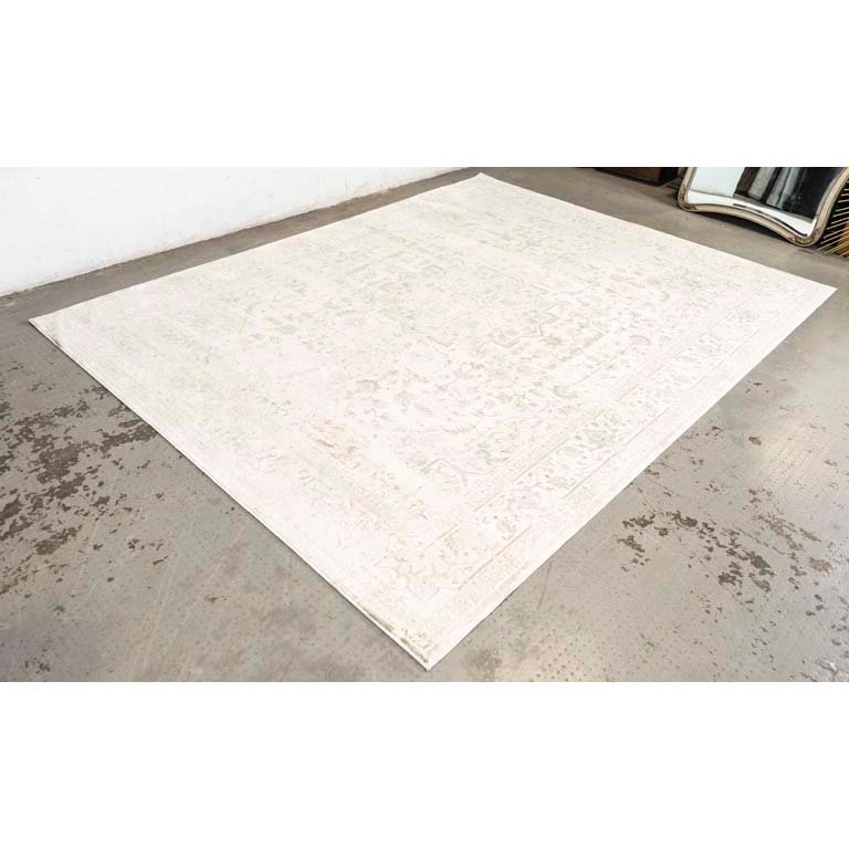 Alfombra acrílica de gran tamaño con diseño floral