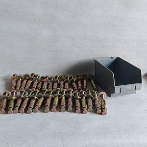 30 Pernos de Anclaje para Hormigón, Zincados, 15 cm - imagen 1