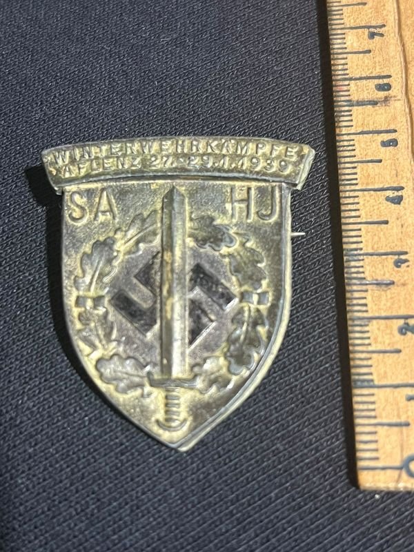Insignia Paramilitar SA y Juventudes Hitlerianas "Winterkampf" 1939 - imagen 1