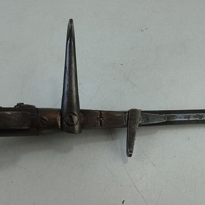 Antigua Escopeta de Avancarga Siglo XIX con Culata de Madera - imagen 5