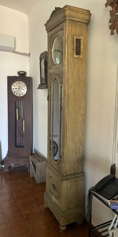 Reloj de Caja en Madera de Roble con Mecanismo Aleman - imagen 6