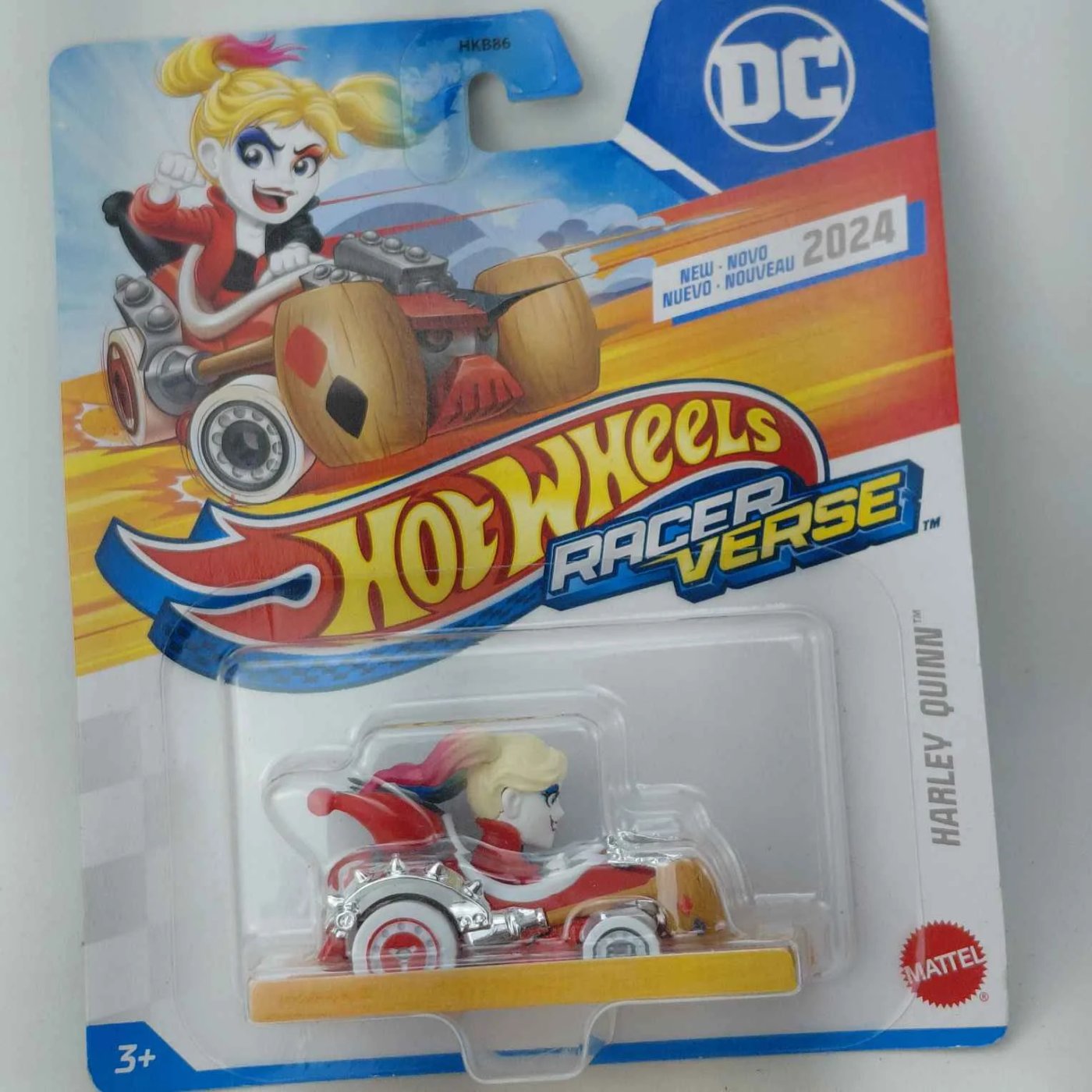 Lote siguiente: Juguetes Hot Wheels Racer Harley Quinn