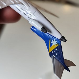 Maqueta Avión Boeing 727 Ansett Australia Escala 1/400 con Base y Accesorios - imagen 4