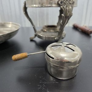 Calientaplatos con Soporte y Quemador de Platina - imagen 5