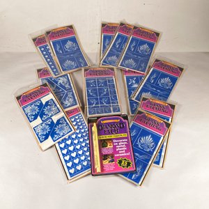 Lote de Adhesivos para Grabado en Cristal y Metal - imagen 1
