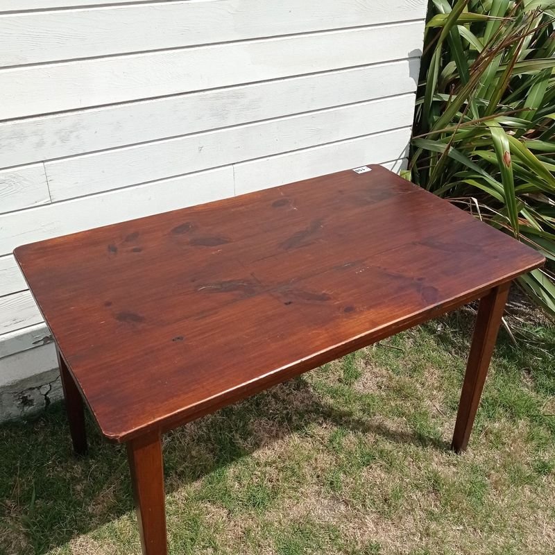 Mesa rectangular de madera para hogar - imagen 3