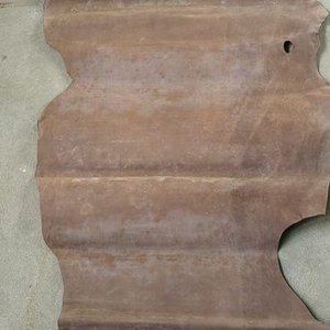 Lote de Cuero Nobuck Grueso Color Chocolate - imagen 3