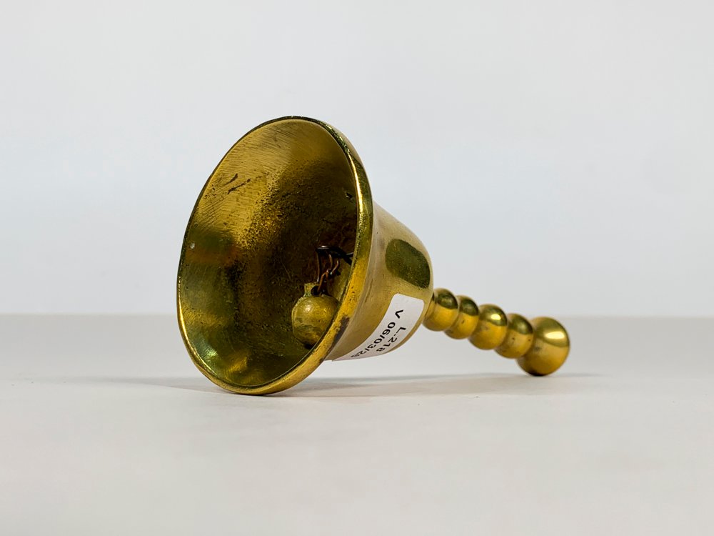 Campanilla de Bronce con Agarradera Torneada - imagen 2