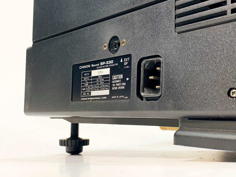 Proyector de 8 mm Chinon SP330 con carrete y cable - imagen 5
