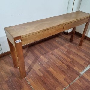 Consola o Mesa de Recibo de Madera Maciza con Cajones - imagen 3