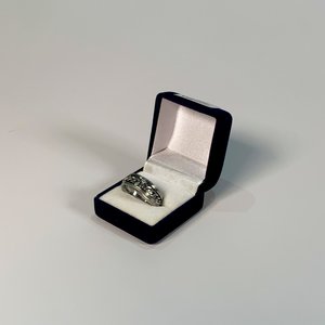Lote anterior: Anillo de Fantasía Plateado con Diseño de Eslabones