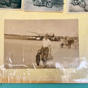 Álbum de Fotos Antiguas: Aviones, Aeropuertos, Motos y Tranvía - imagen 4