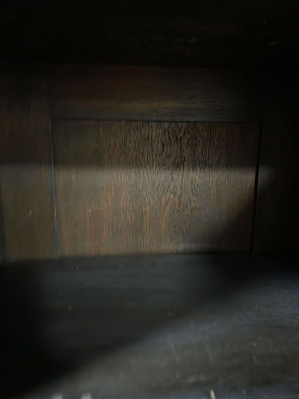 Muebles exhibidores antiguos en Roble Europeo para restaurar - imagen 12