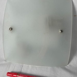 Aplique de Pared Cuadrado con Vidrio Esmerilado - imagen 5